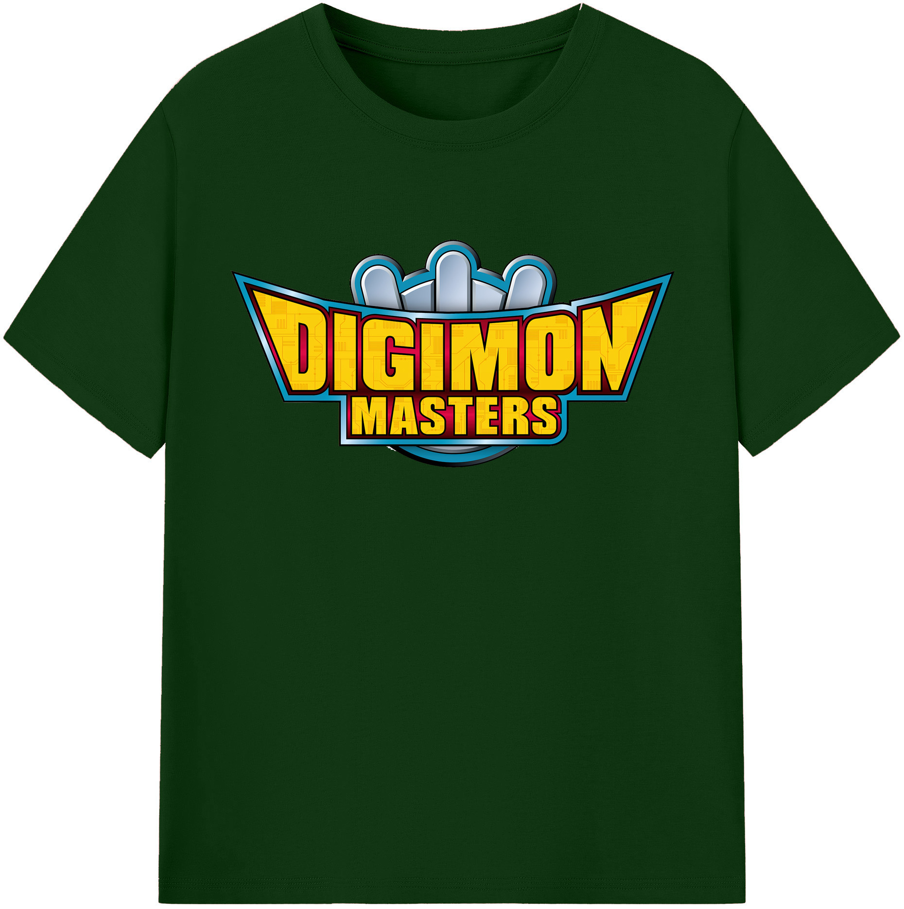 （画像用） Digimon デジタルモンスター/デジモン 綿100％半袖Tシャツ（フロントプリント）